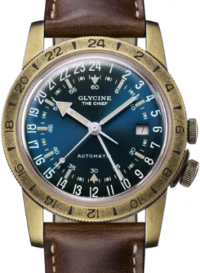 Airman Vintage "The Chief" GMT Aged Blue Ref. GL0308