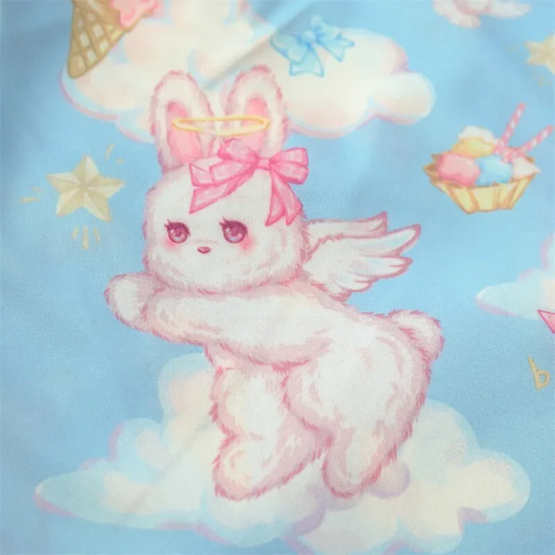 Angel Bunny Button-Up