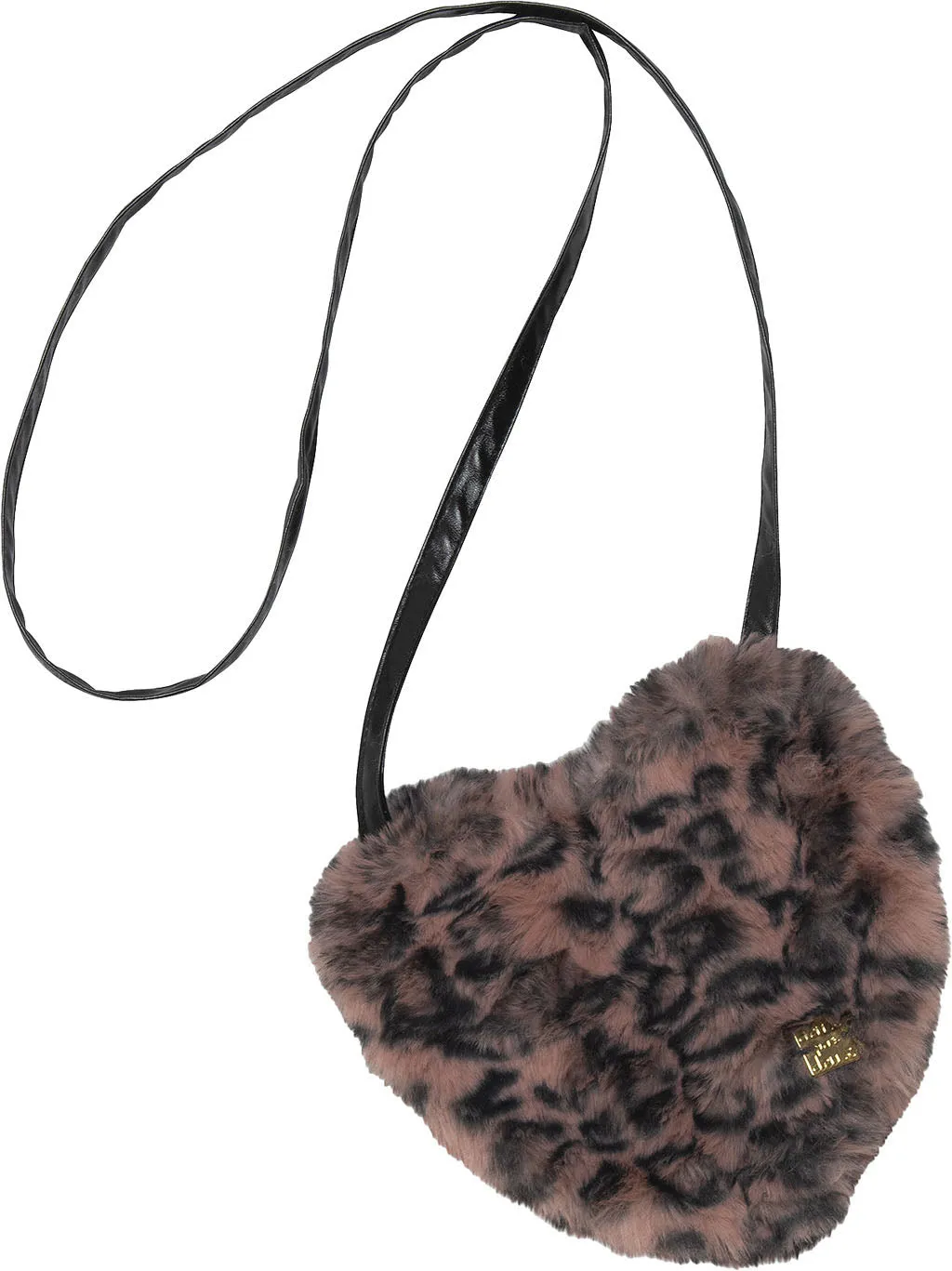 Animal Print Fake Fur Bag - Girl|-|Sac en fausse fourrure avec imprimé animal - Fille