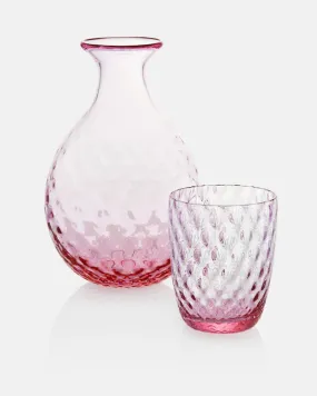 BALLOTON CARAFE & TUMBLER PINK