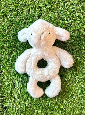 Bashful Lamb Ring Rattle