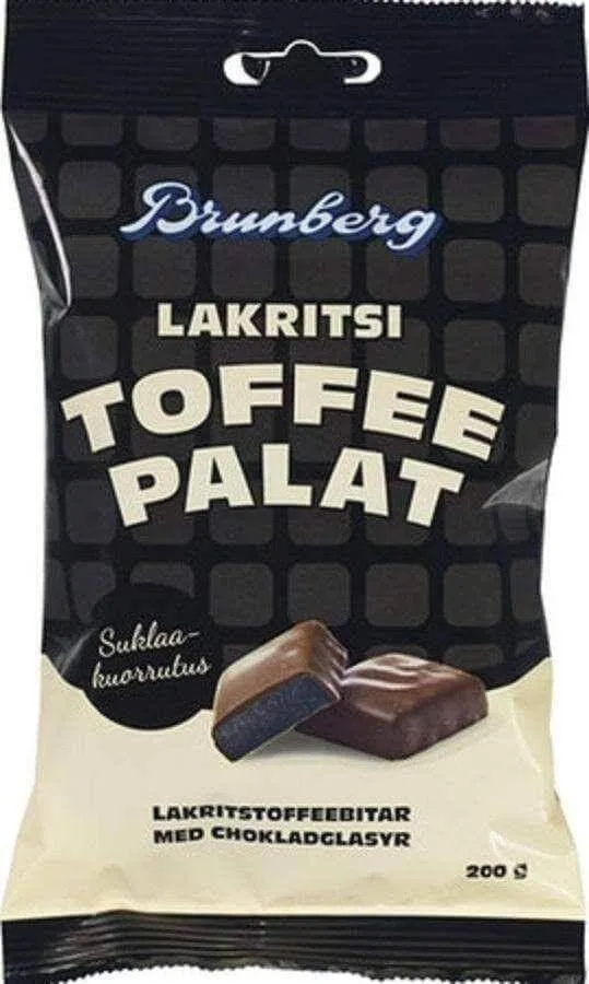 Brunberg LakritsiToffeepalat 200g