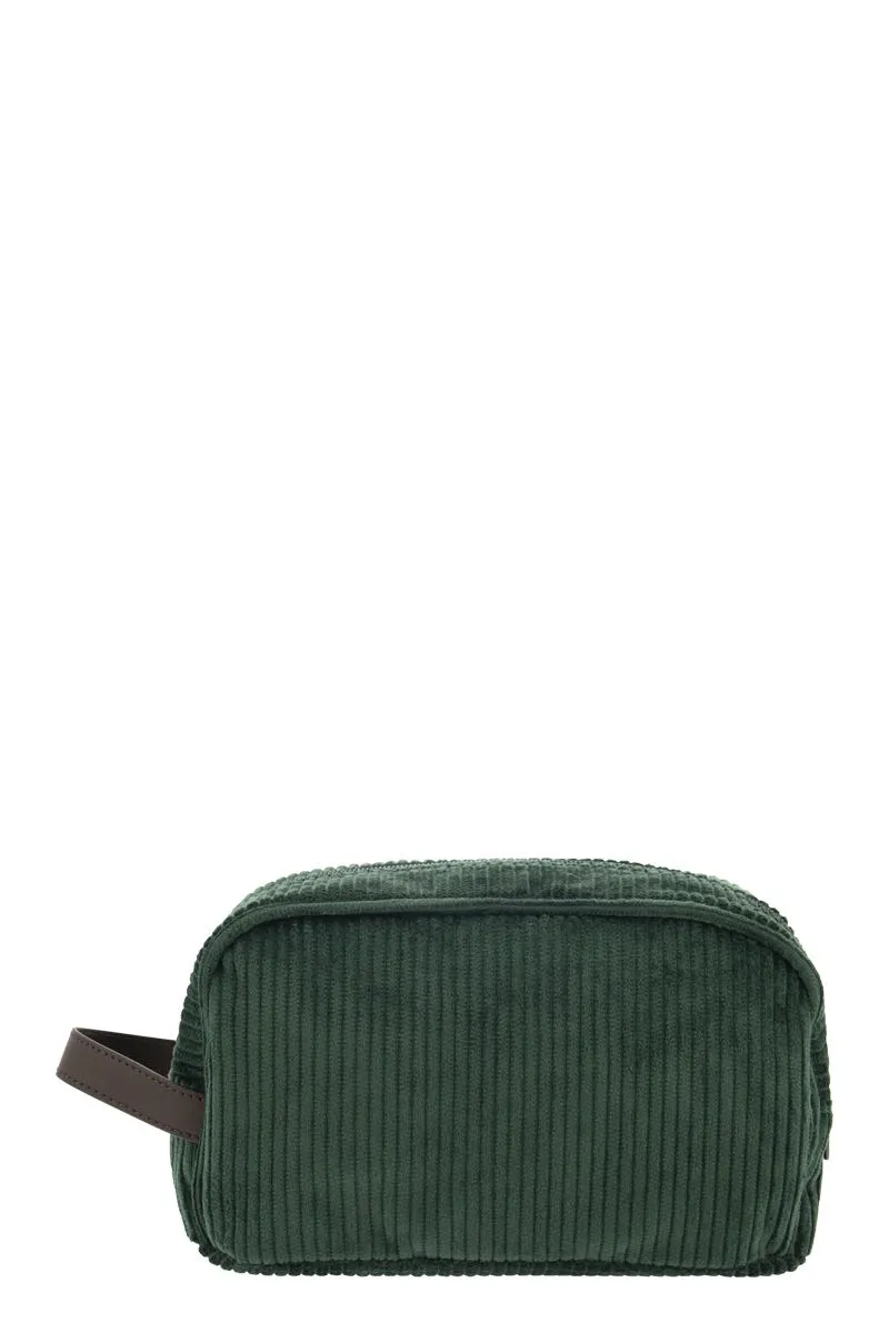 CORDUROY BEAUTY CASE