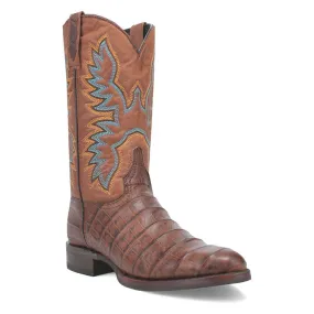 Dingo Trail Boss Round Toe Brown Leather Boots