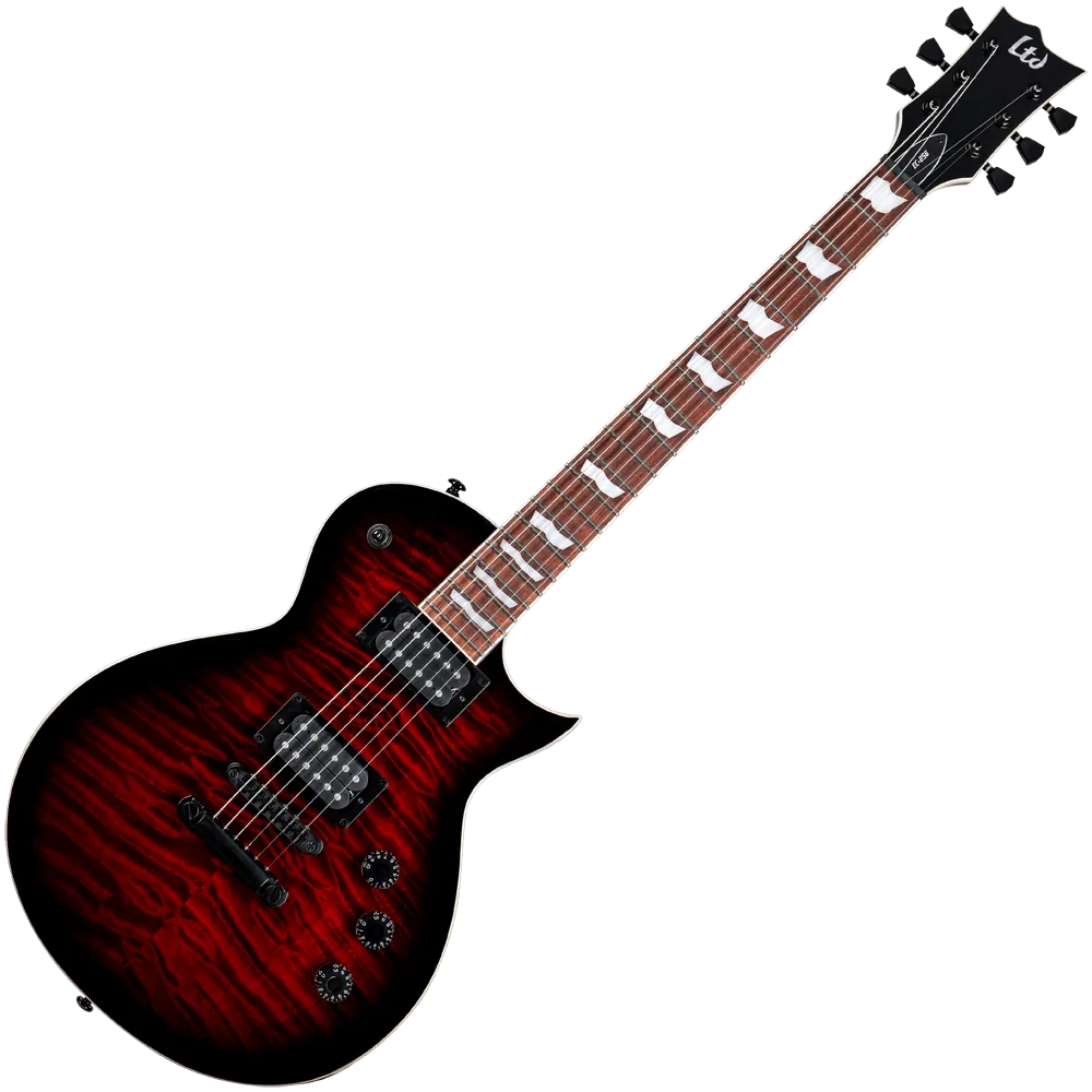 ESP LTD EC-256 QM See Thru Black Cherry Sunburst LEC256QMSTBCSB