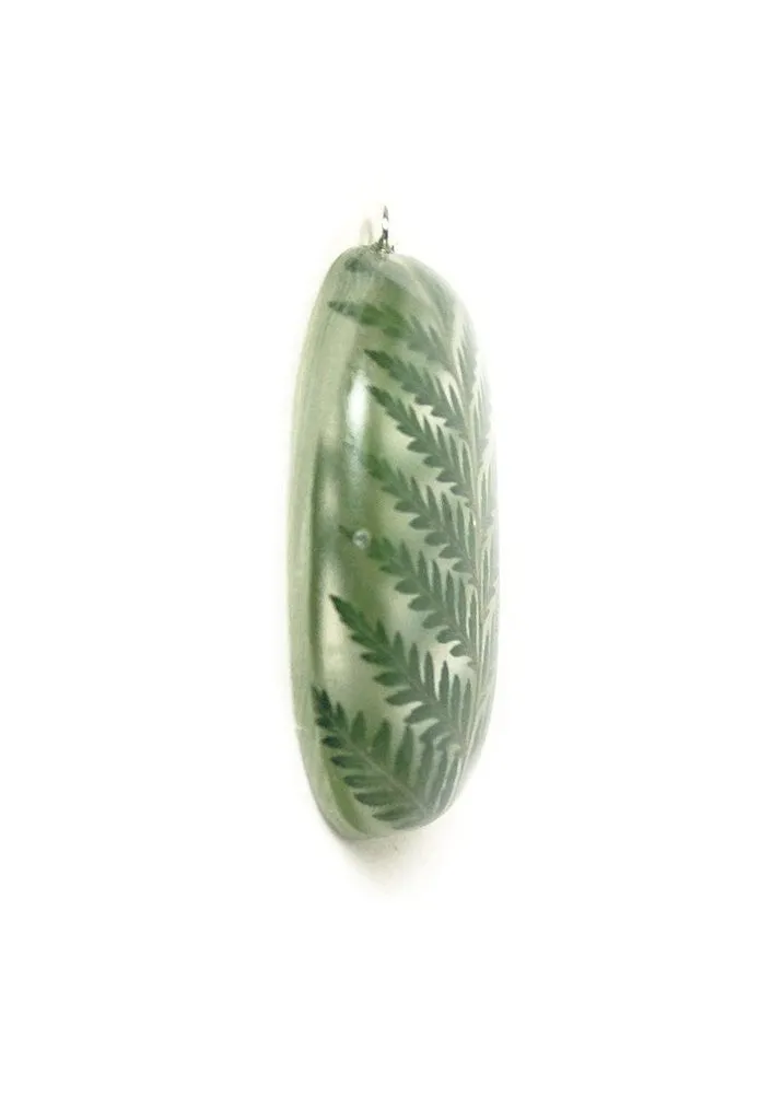 Fern Resin Pendant