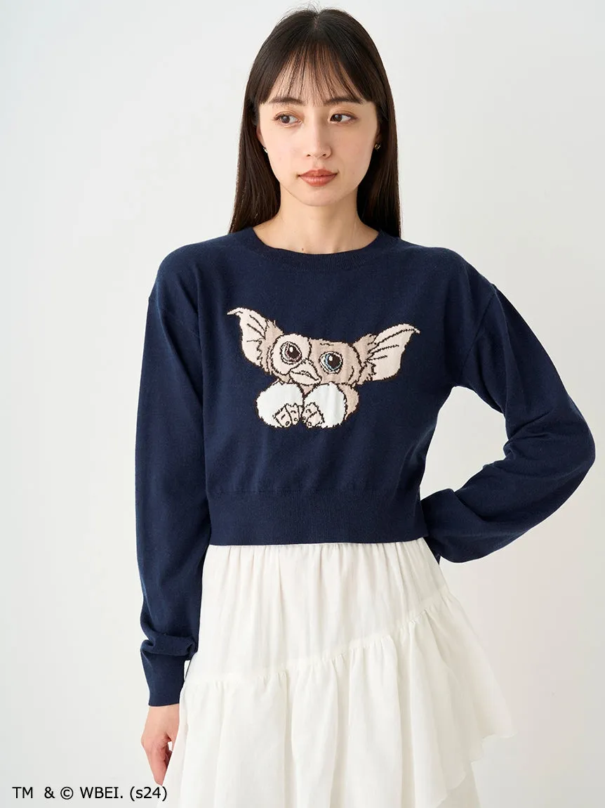 GREMLINS Special Order Jacquard Knit Cropped Sweater