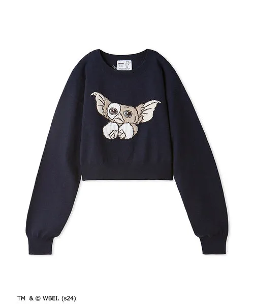 GREMLINS Special Order Jacquard Knit Cropped Sweater