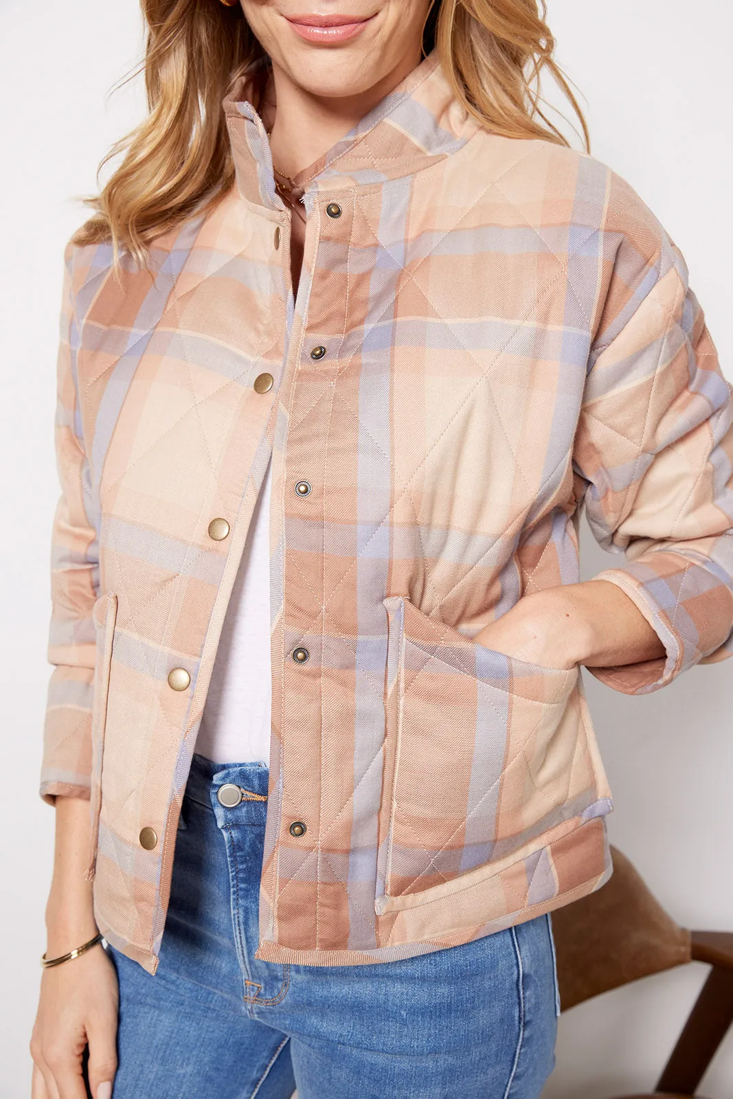 Maya Plaid Jacket