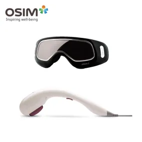 OSIM (Mix and Match Bundle) uPamper Lite Handheld Massager   uVision 3 Eye Massager