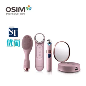 OSIM uGlow Beauty Set of 4 (uGlow Cleanse, uGlow IonCare, uGlow Eye, uGlow Mist)