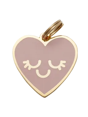 Smiling Heart Pet ID Tag