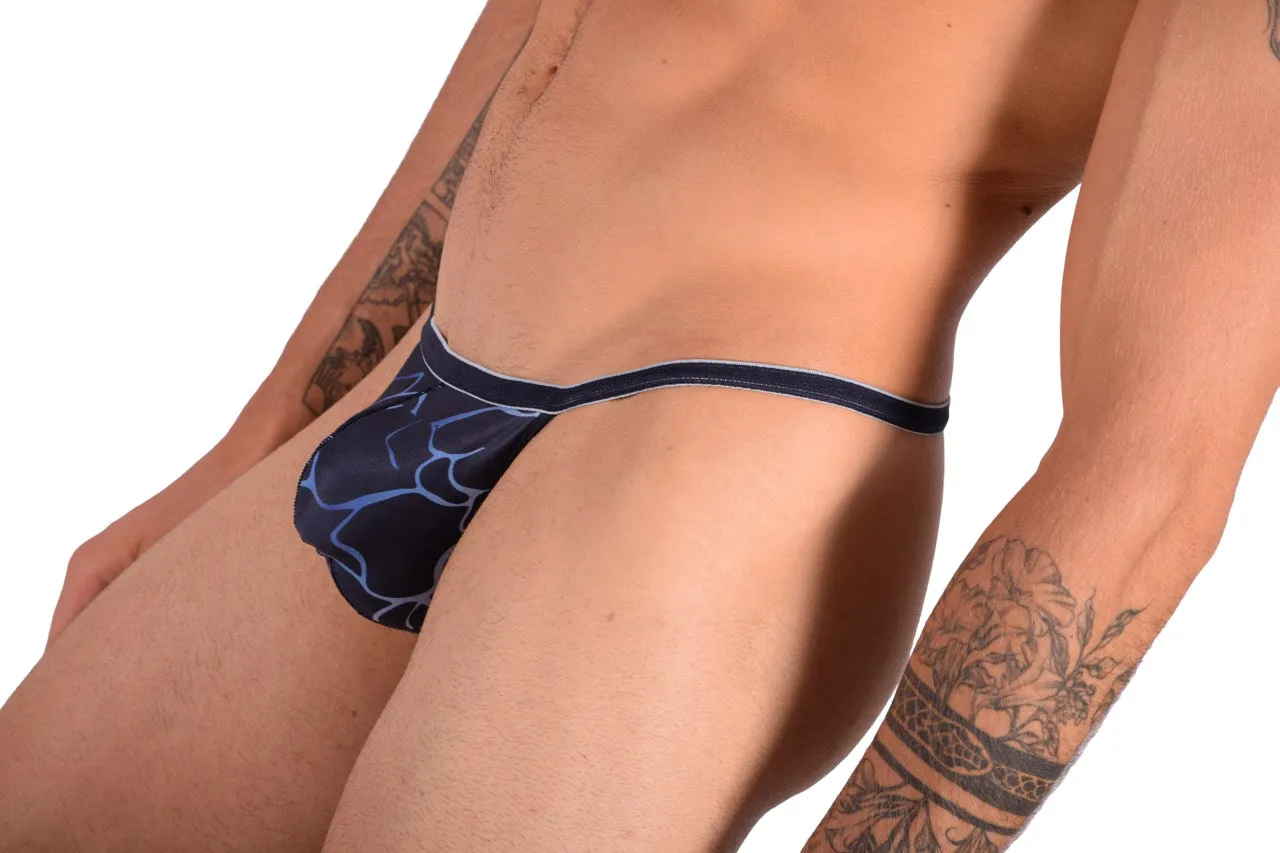 SMU String Artistic Tiny Tanning G-String Navy H10