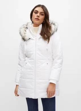 Vegan Down Quilted Coat